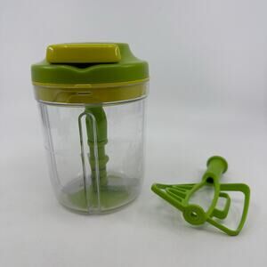 Tupperware Extra Chef II Manual Rondo Chopper 730ML Green/Yellow Camping Kitchen